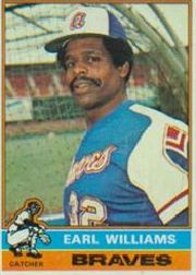1976 Topps Baseball Cards      458     Earl Williams